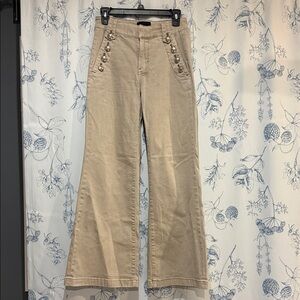 White House Black Market High Rise Wide Leg Pants